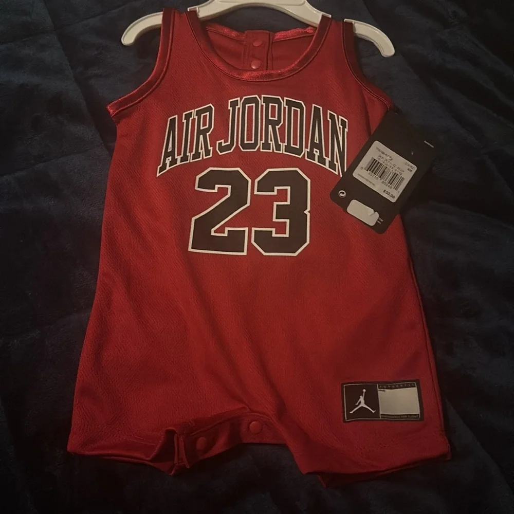 NWT Jordan 23 Jersey Romper